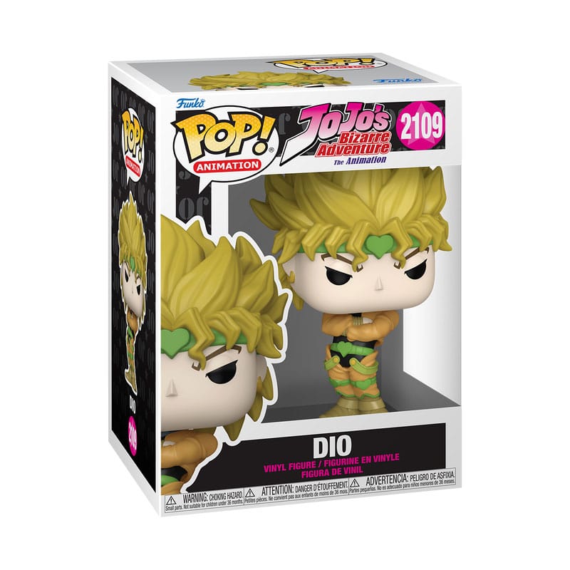 OJO´S BIZARRE ADVENTURE POP! ANIMATION VINYL FIGUREN DIO