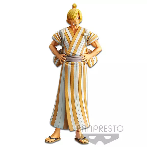 ONE PIECE BANPRESTO DXF ONE PIECE THE GRANDLINE MEN WANO KUNI VOL. 5 SANJI COMO NUEVA STOCK JAPÓN