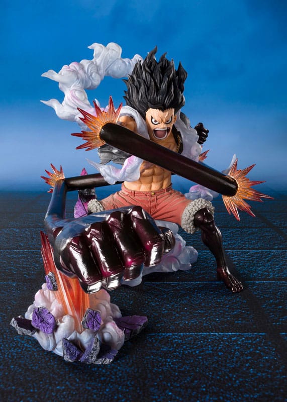 ONE PIECE FIGUARTS ZERO EXTRA BATTLE ESTATUA PVC MONKEY D. LUFFY GEAR 4 SNAKE MAN KING COBRA