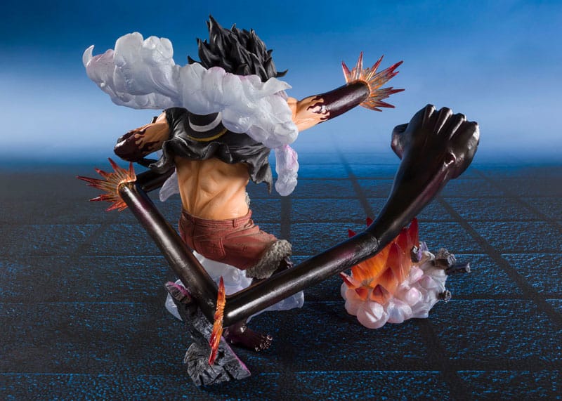 ONE PIECE FIGUARTS ZERO EXTRA BATTLE ESTATUA PVC MONKEY D. LUFFY GEAR 4 SNAKE MAN KING COBRA