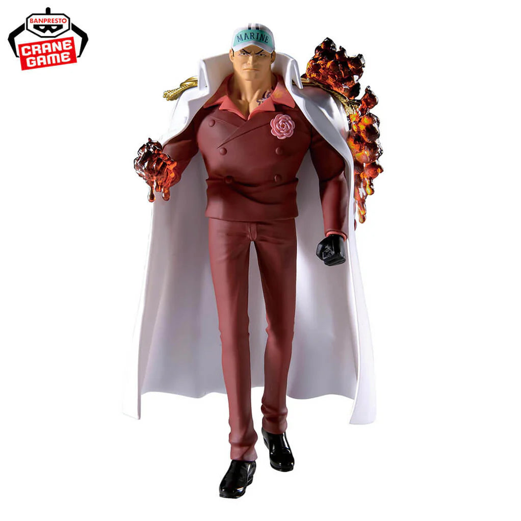 ONE PIECE FIGURA AKAINU SAKAZUKI THE SHUKKO LOGIA COMO NUEVA PREVENTA