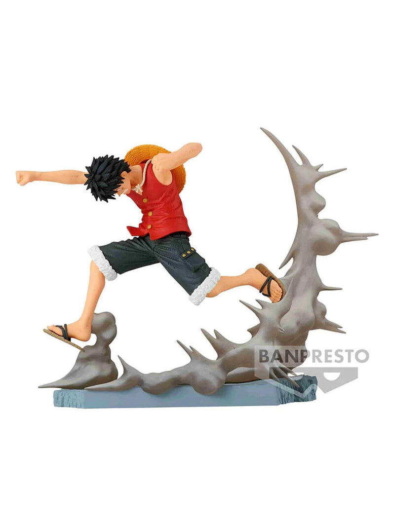 ONE PIECE FIGURA BANPRESTO MONKEY D LUFFY SENKOZEKKEI COMO NUEVA PREVENTA 3-4 sem.