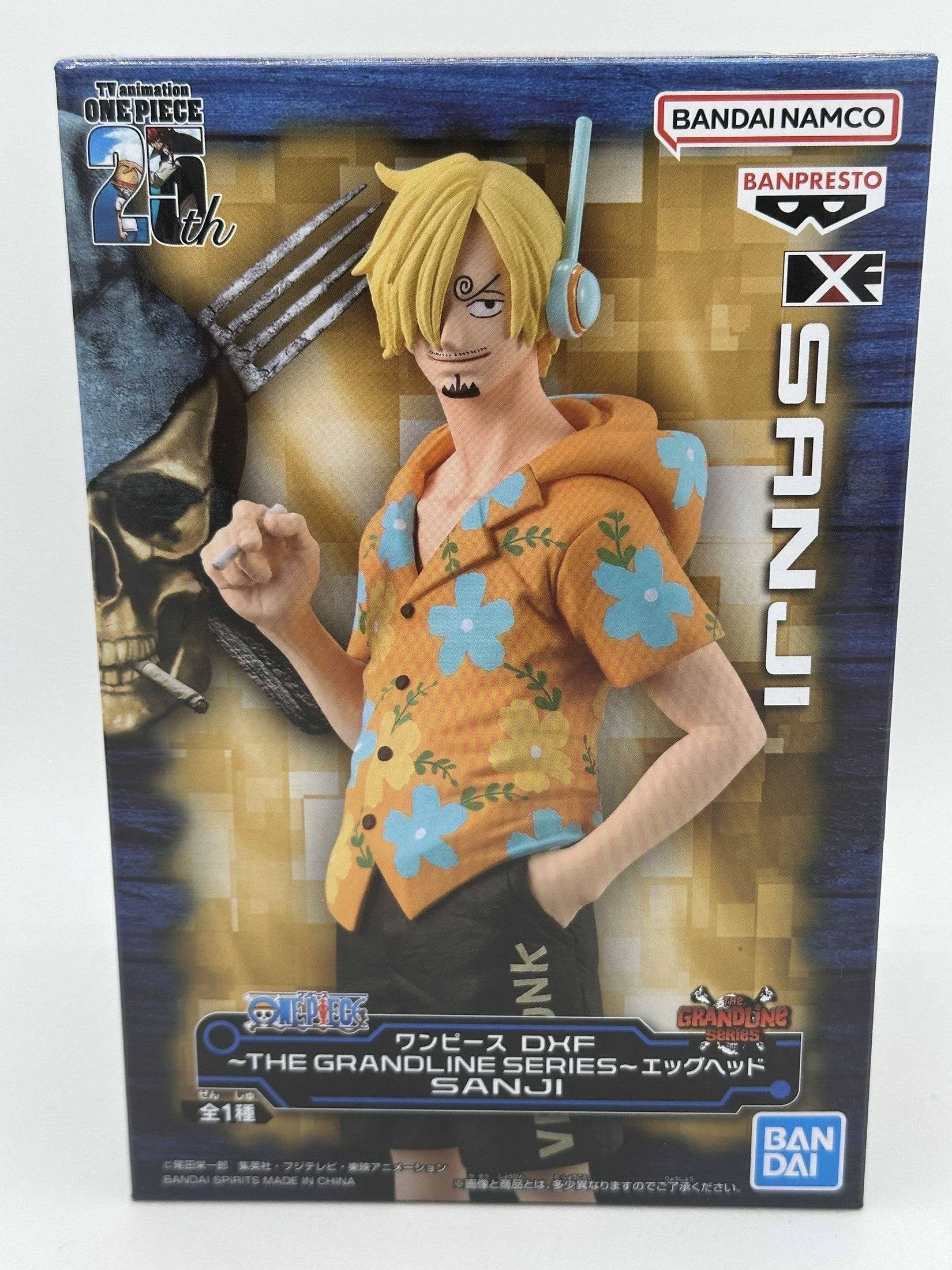 ONE PIECE FIGURA BANPRESTO THE GRANDLINE SERIES DXF SANJI EGGHEAD MUY BUEN ESTADO Banpresto Otaku Village