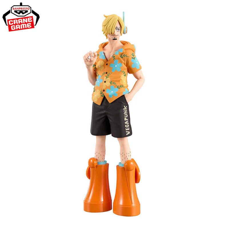 ONE PIECE FIGURA BANPRESTO THE GRANDLINE SERIES DXF SANJI EGGHEAD MUY BUEN ESTADO