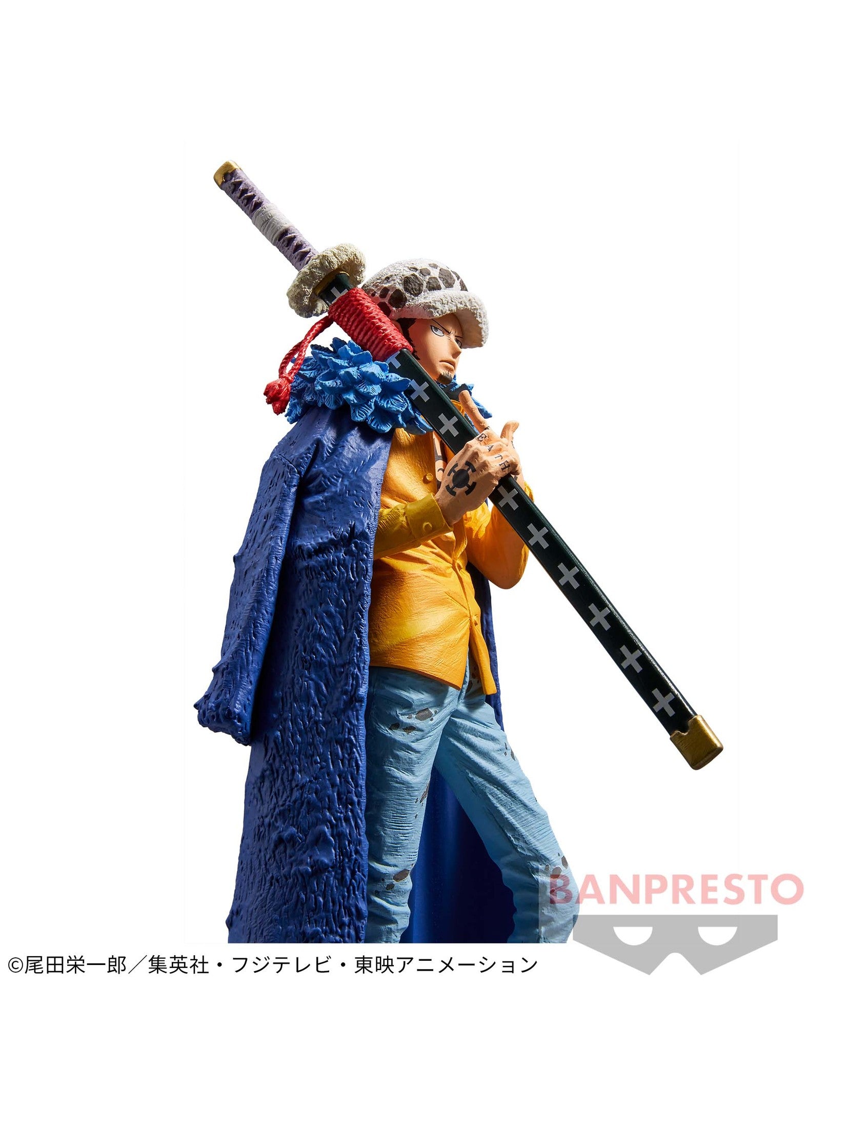 ONE PIECE FIGURA BANPRESTO TRAFALGAR LAW KING OF ARTIST COMO NUEVA