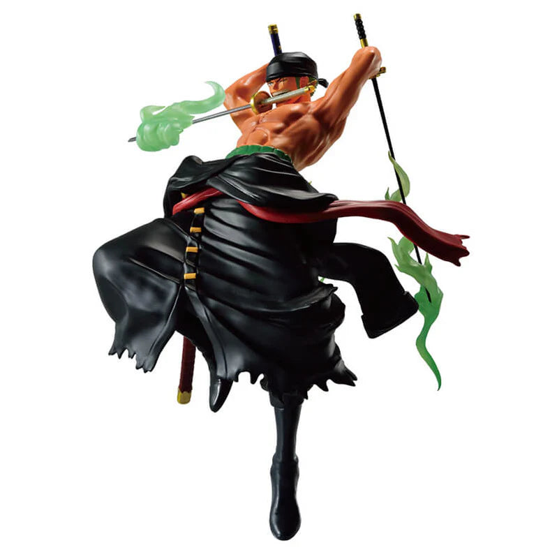 ONE PIECE FIGURA BATTLE OF TWO WINGS PREMIO A RORONOA ZORO ICHIBAN KUJI PRECINTADA PREVENTA 3-4 SEM.