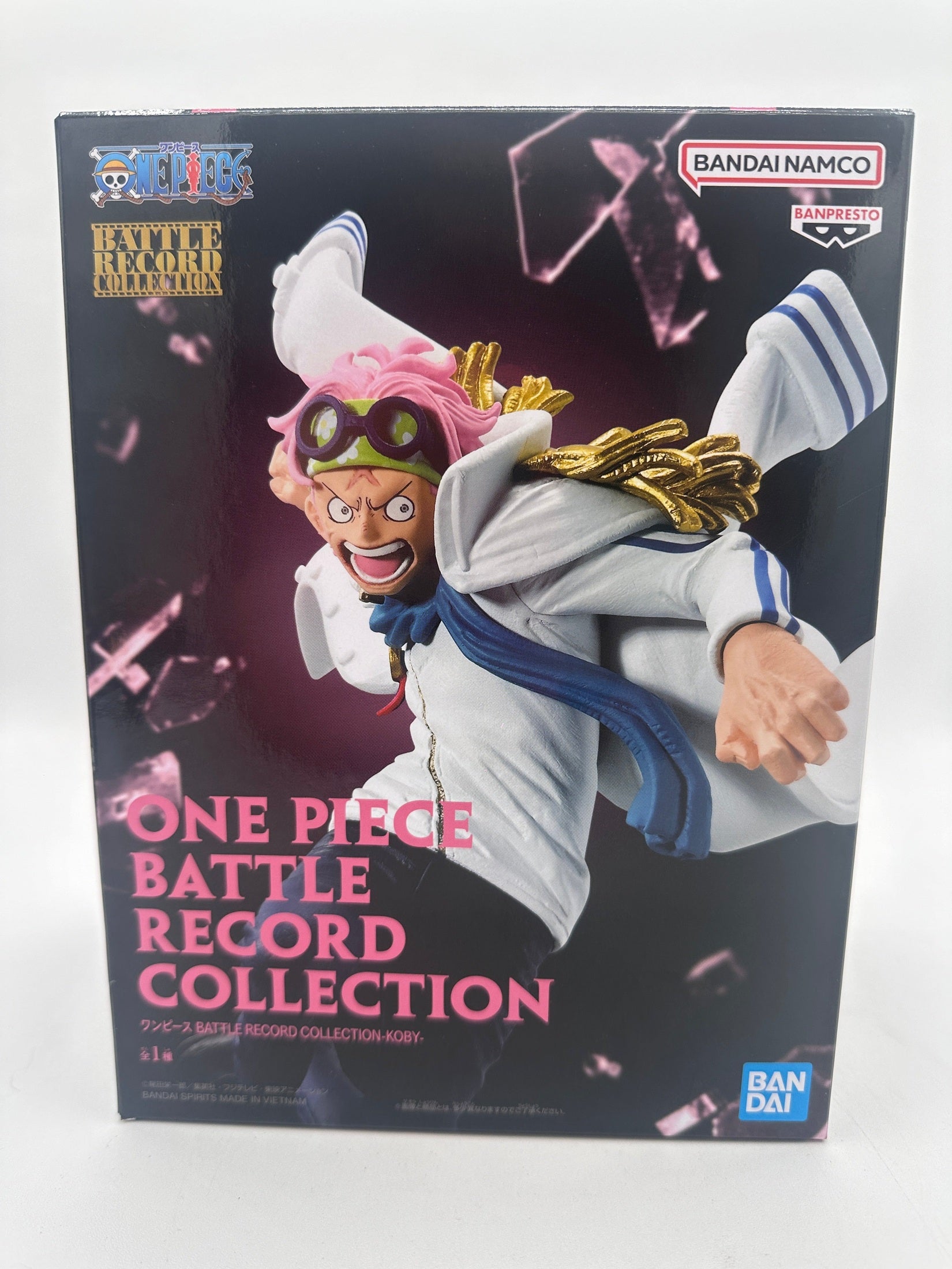 ONE PIECE FIGURA BATTLE RECORD COLLECTION KOBY COMO NUEVA PREVENTA 3-4 sem.