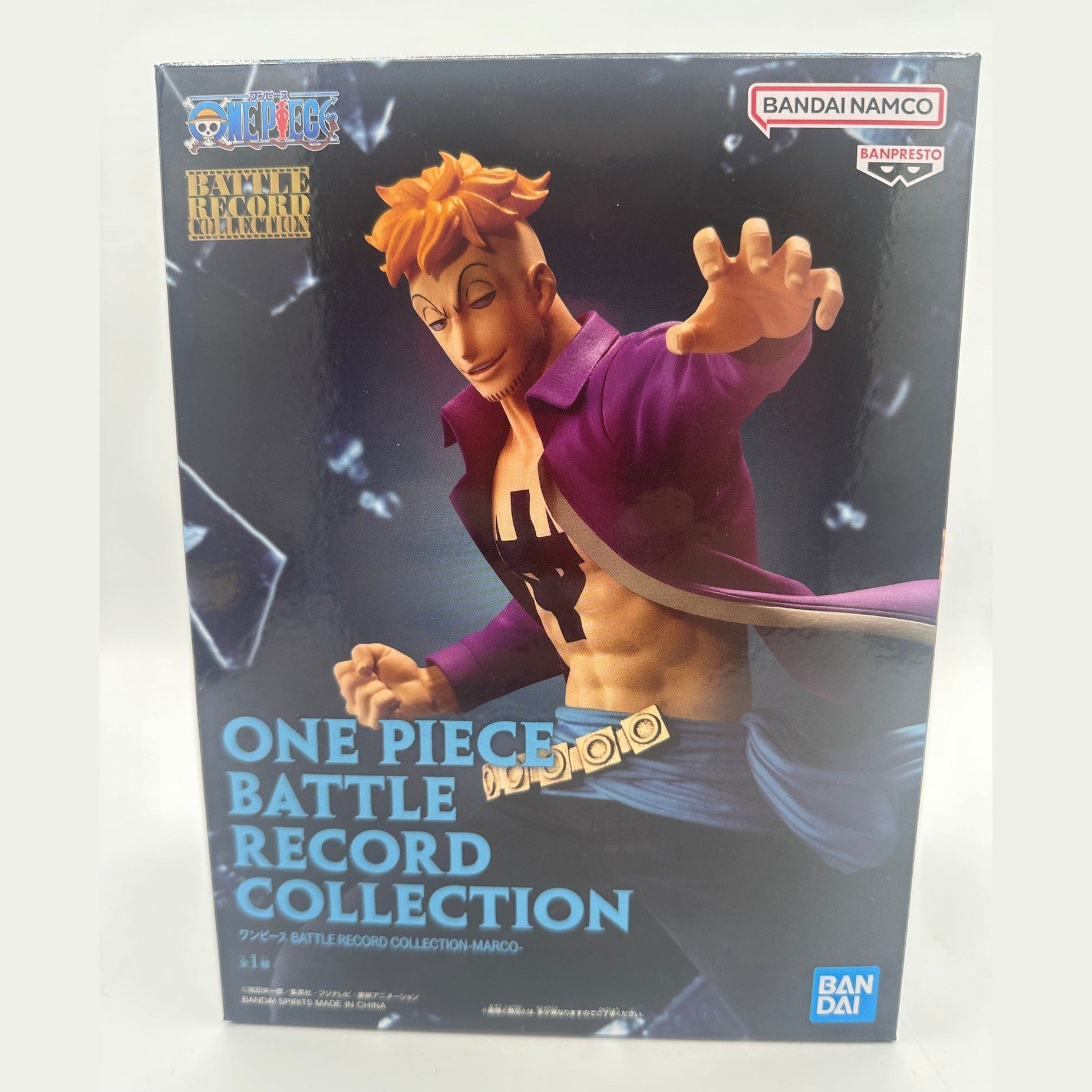 ONE PIECE FIGURA BATTLE RECORD COLLECTION MARCO COMO NUEVA PREVENTA 3-4 sem.