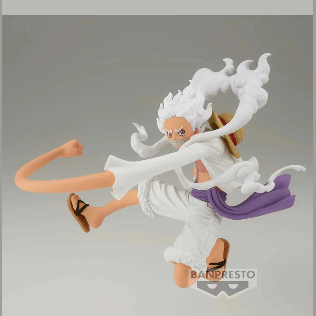 ONE PIECE FIGURA BATTLE RECORD COLLECTION MONKEY D. LUFFY GEAR 5 COMO NUEVA