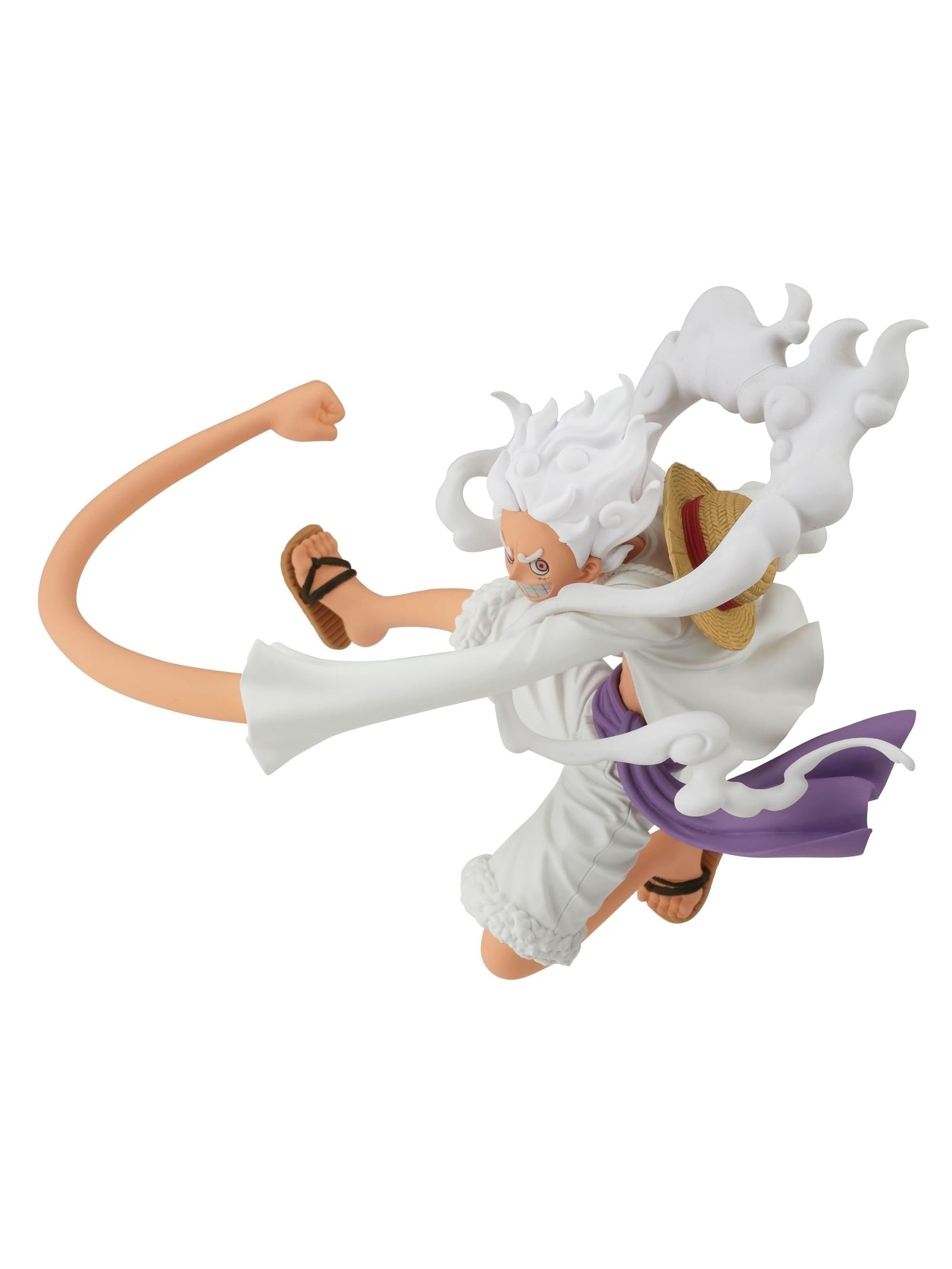 ONE PIECE FIGURA BATTLE RECORD COLLECTION MONKEY D. LUFFY GEAR 5 COMO NUEVA