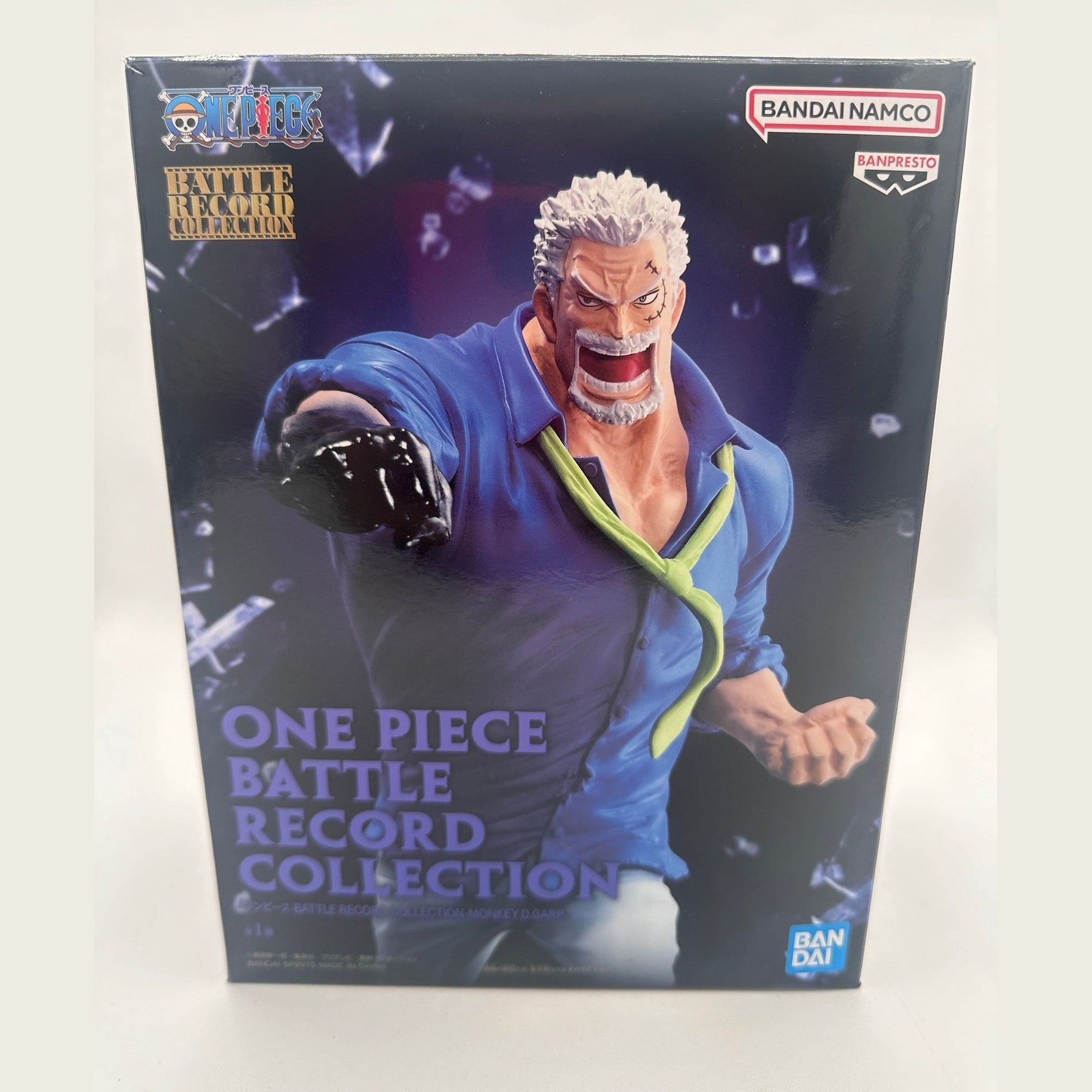 ONE PIECE FIGURA BATTLE RECORD COLLECTION MONKEY D. GARP COMO NUEVA