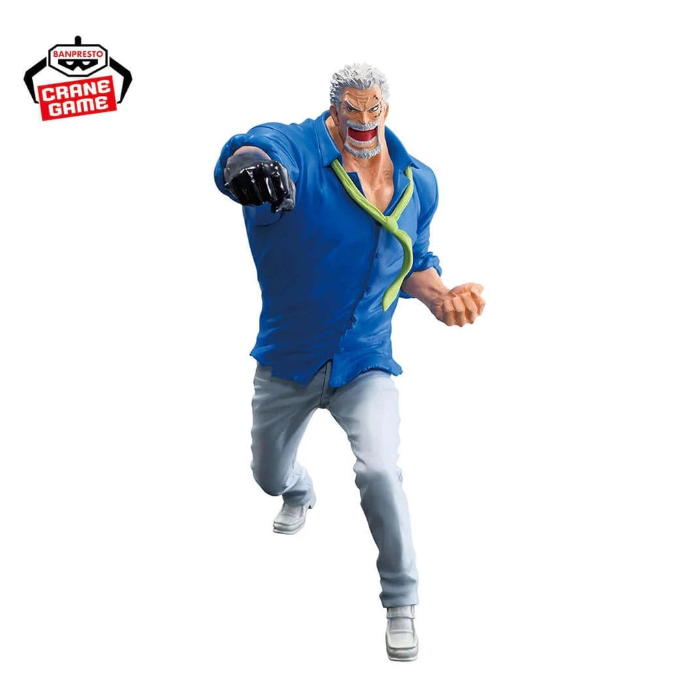 ONE PIECE FIGURA BATTLE RECORD COLLECTION MONKEY D. GARP COMO NUEVA