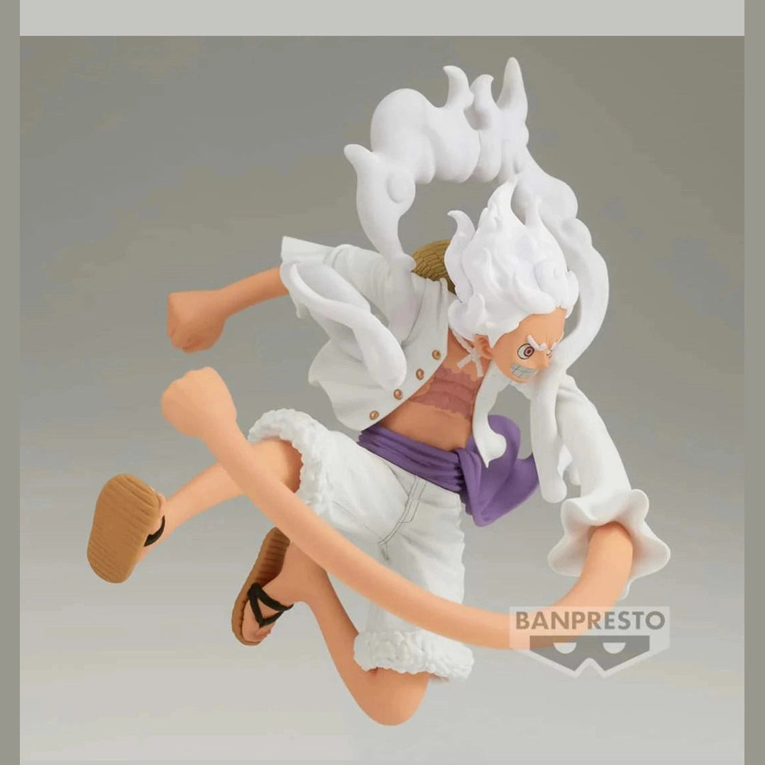 ONE PIECE FIGURA BATTLE RECORD COLLECTION MONKEY D. LUFFY GEAR 5 COMO NUEVA