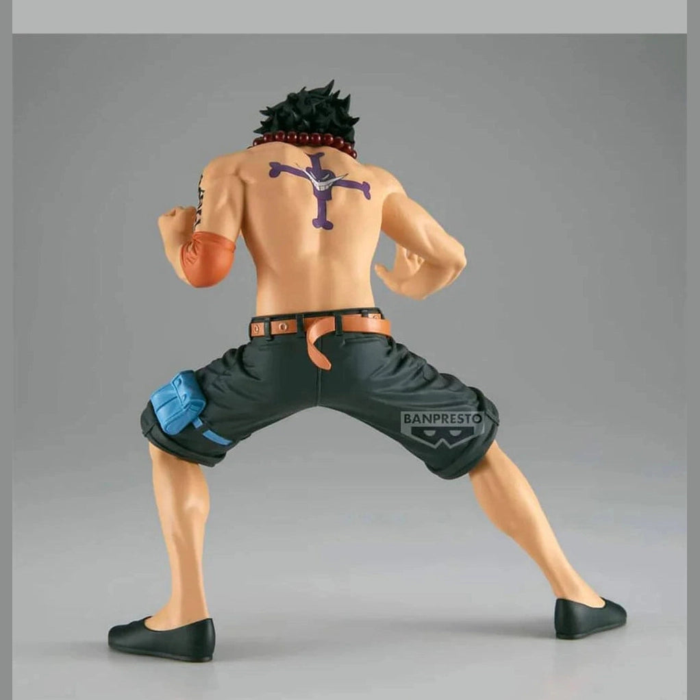 ONE PIECE FIGURA BATTLE RECORD COLLECTION PORTGAS D. ACE COMO NUEVA