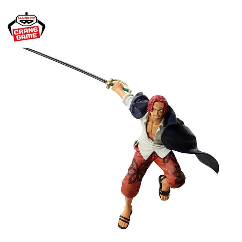 ONE PIECE FIGURA BATTLE RECORD COLLECTION - SHANKS COMO NUEVA PREVENTA 3-4 sem.