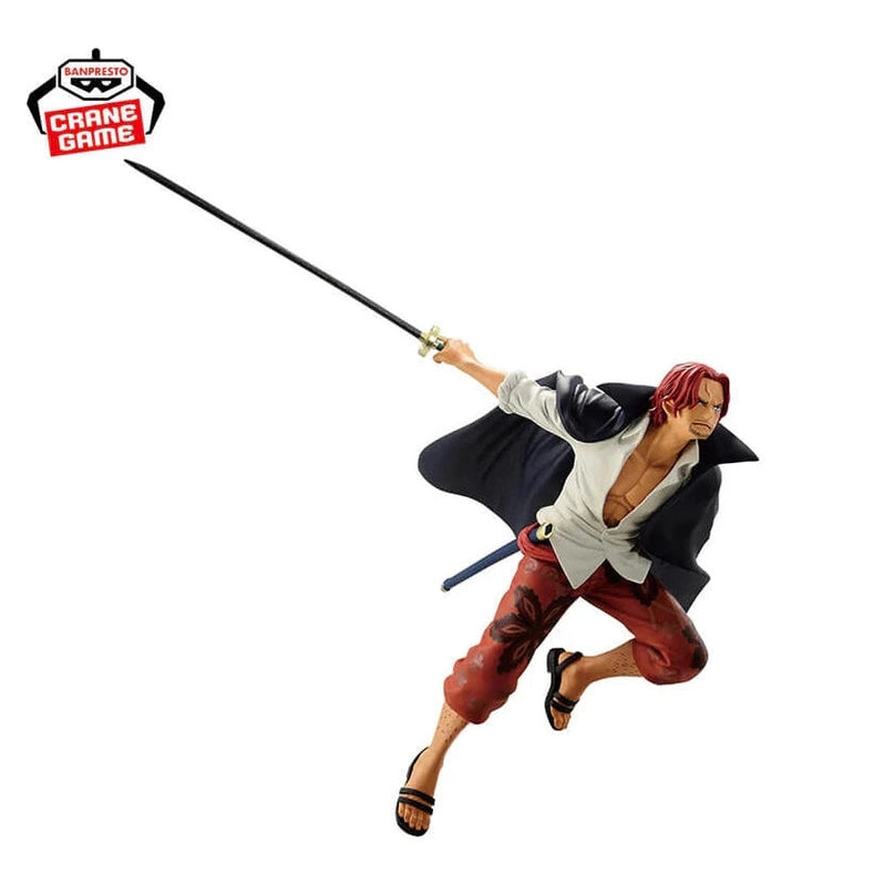 ONE PIECE FIGURA BATTLE RECORD COLLECTION - SHANKS COMO NUEVA PREVENTA 3-4 sem.