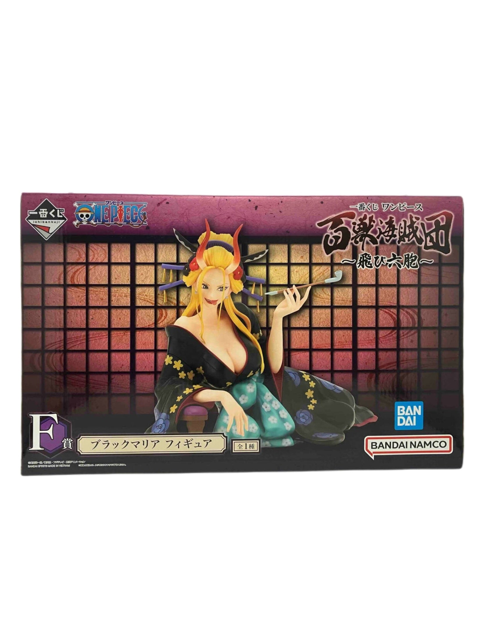 ONE PIECE FIGURA BEAST PIRATES TOBI ROPPO BLACK MARIA PREMIO F ICHIBAN KUJI PRECINTADA PREVENTA 3-4 SEM. Ichiban Kuji Otaku Village