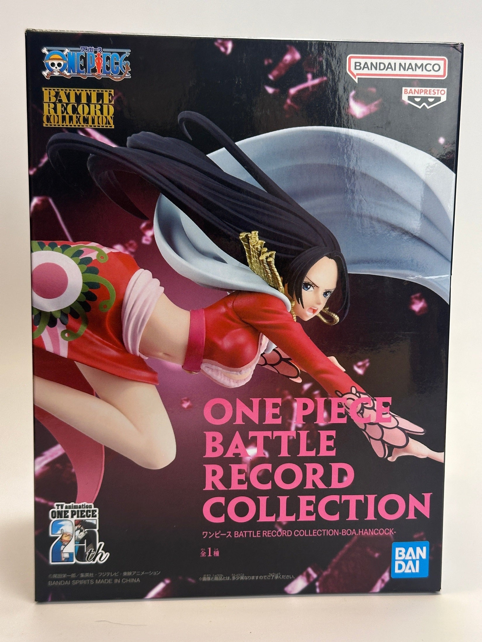 ONE PIECE FIGURA BOA HANCOCK BATTLE RECORD COLLECTION COMO NUEVA