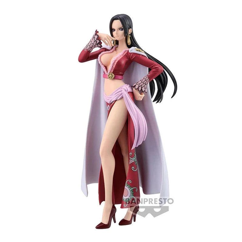ONE PIECE FIGURA BOA HANCOCK DXF THE GRANDLINE SERIES EXTRA COMO NUEVA