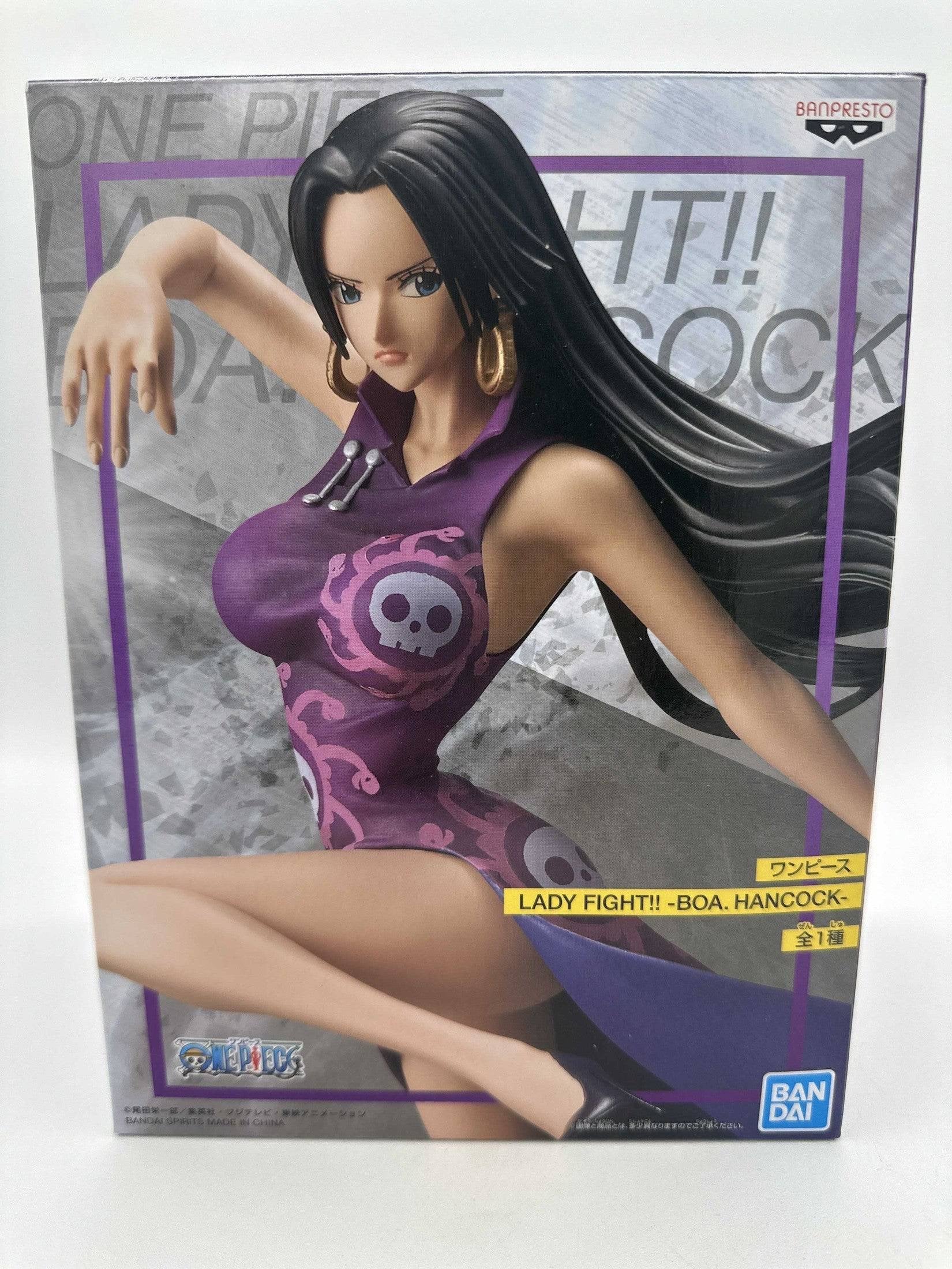 ONE PIECE FIGURA BOA HANCOCK LADY FIGHT!! BANPRESTO COMO NUEVA PREVENTA 3-4 sem.