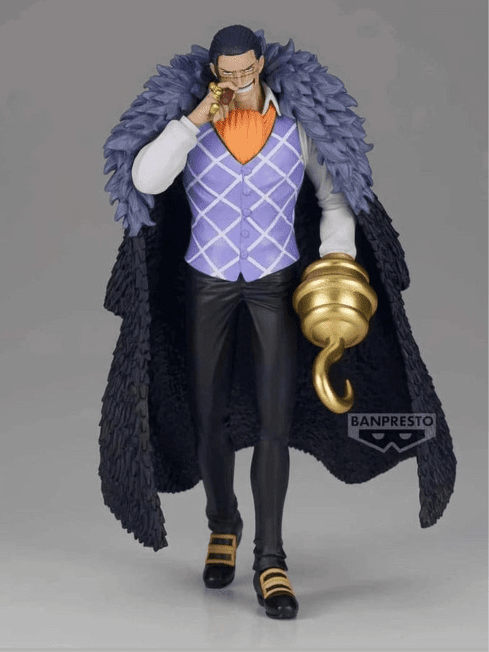 ONE PIECE FIGURA CROCODILE ONE PIECE THE SHUKKO COMO NUEVA STOCK JAPÓN 5-6 sem.