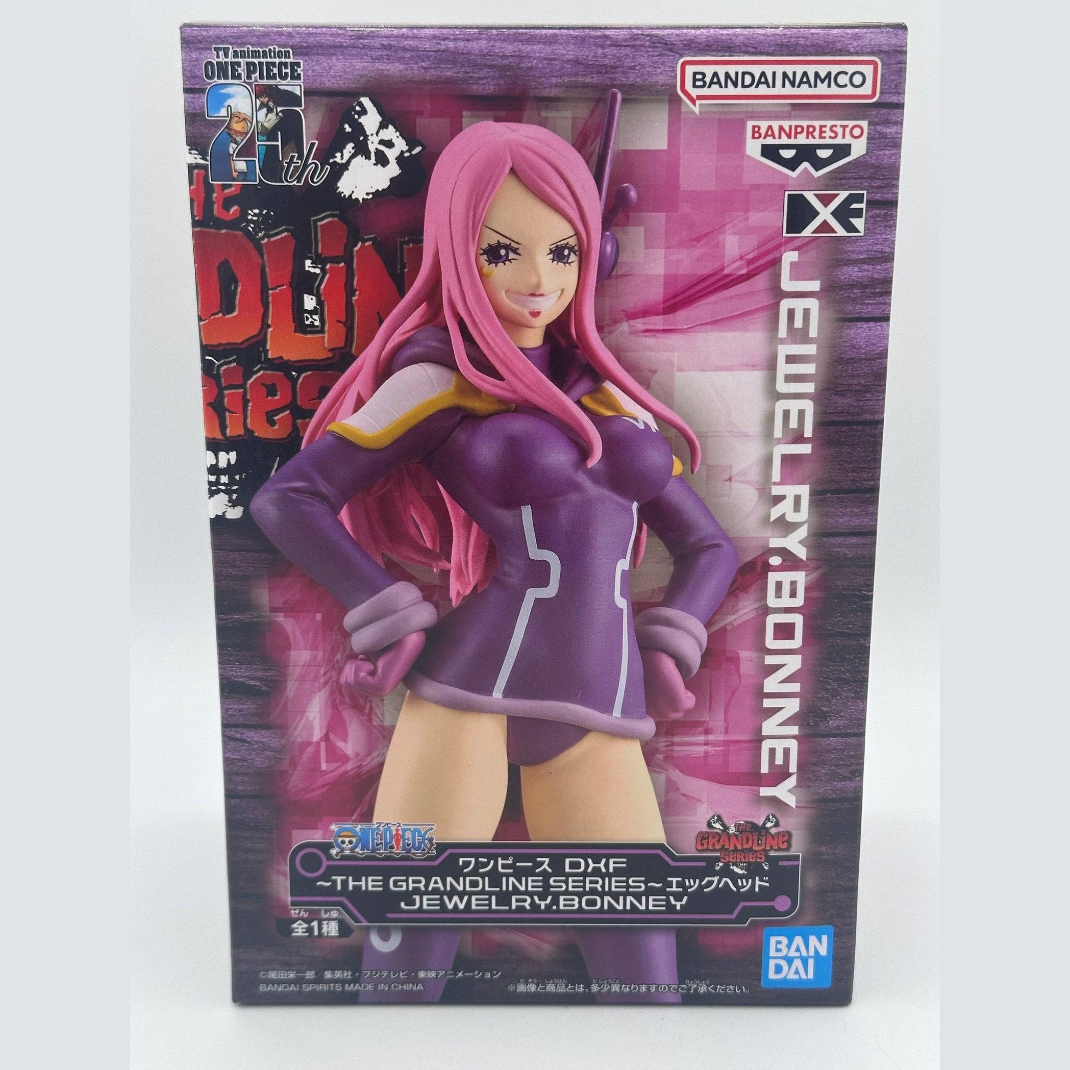 ONE PIECE FIGURA DXF GRAND LINE SERIES EGGHEAD JEWELRY BONNEY COMO NUEVA
