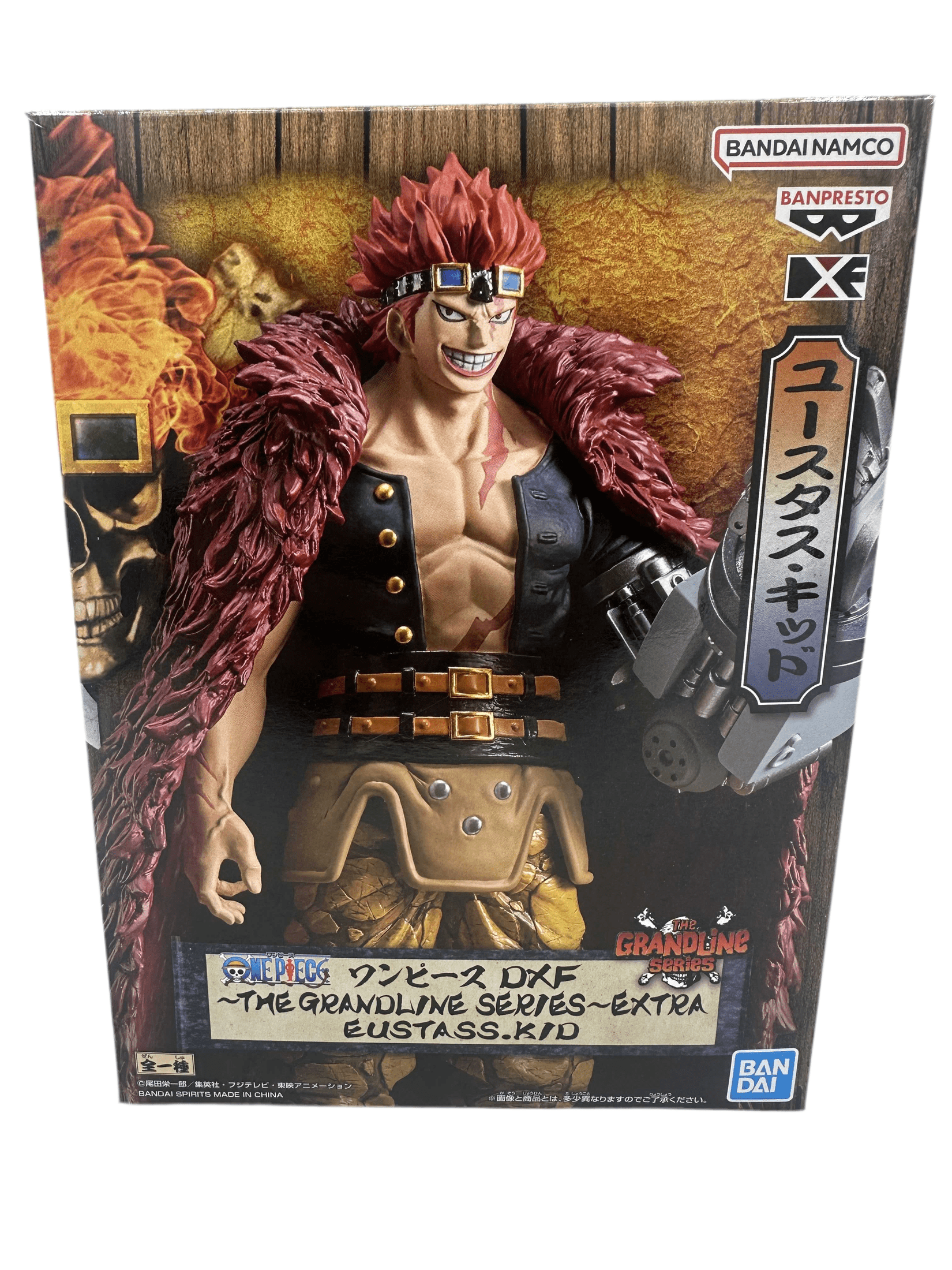 ONE PIECE FIGURA DXF THE GRANDLINE SERIES EXTRA EUSTASS KID COMO NUEVA PREVENTA 3-4 sem.