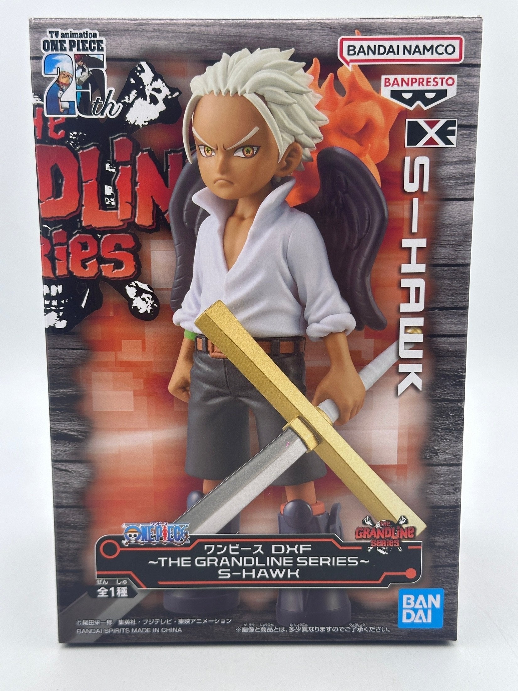 ONE PIECE FIGURA DXF THE GRANDLINE SERIES S-HAWK COMO NUEVA