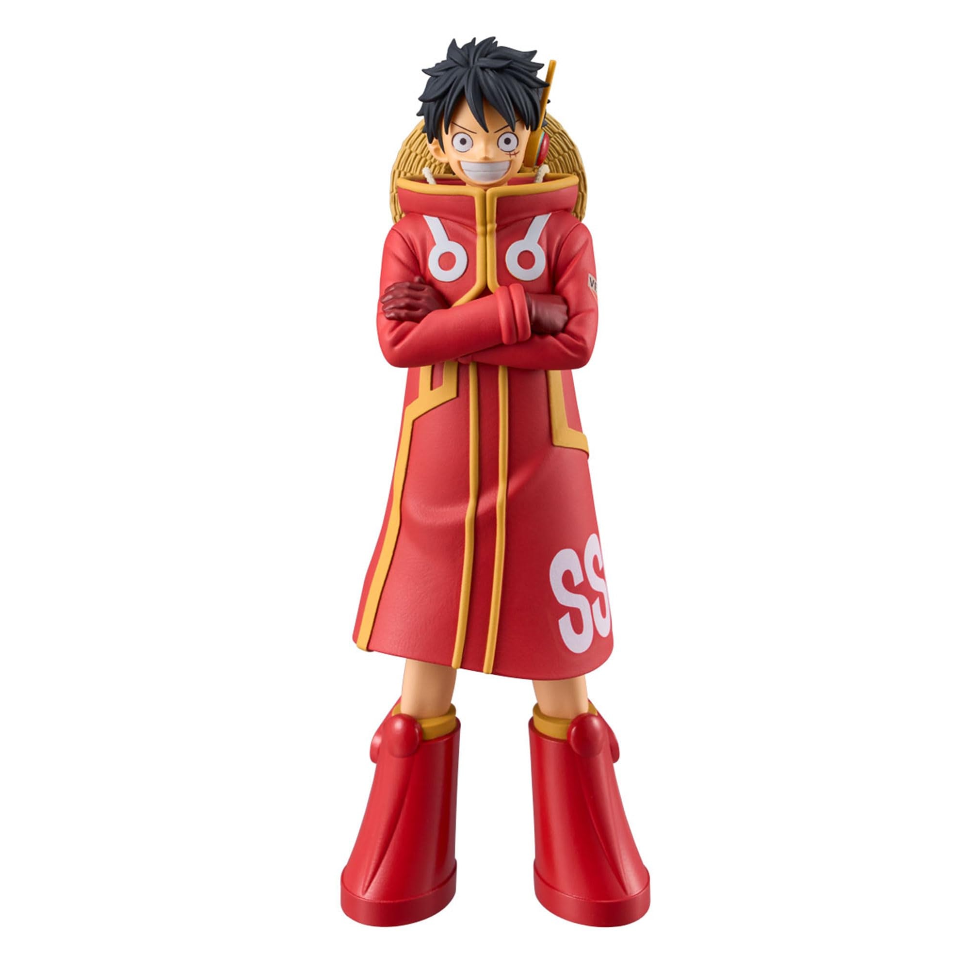 ONE PIECE FIGURA FIGURA MONKEY D. LUFFY THE GRANDLINE SERIES EGG HEAD DXF BANPRESTO MUY BUEN ESTADO