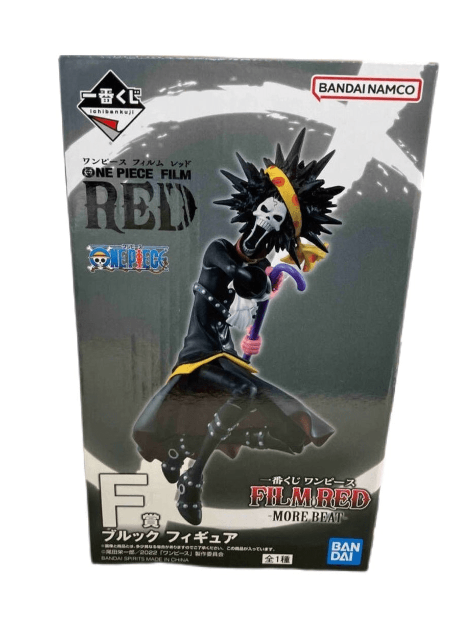ONE PIECE FIGURA FILM RED MORE BEAT PREMIO F BROOK ICHIBAN KUJI PRECINTADA PREVENTA 3-4 sem.