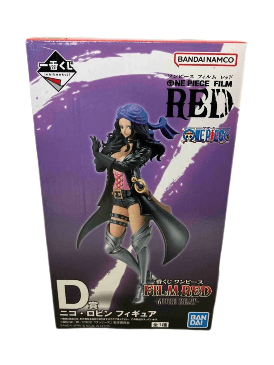 ONE PIECE FIGURA FILM RED PREMIO D ROBIN ICHIBAN KUJI PRECINTADA PREVENTA 3-4 sem.