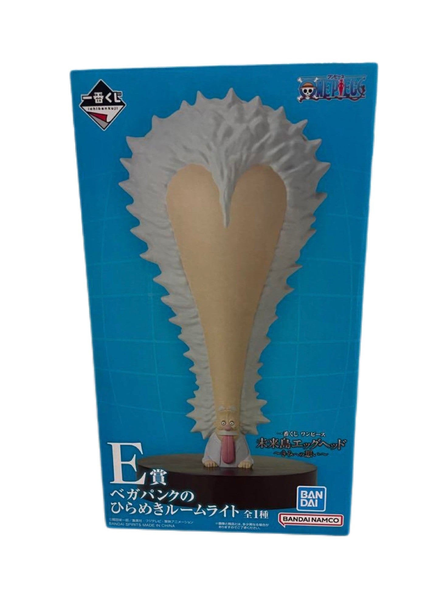 ONE PIECE FIGURA FUTURE ISLAND EGGHEAD FEELINGS FOR YOU VEGAPUNK INSPIRATION ROOM LIGHT PREMIO E PRECINTADA PREVENTA 3-4 SEM.