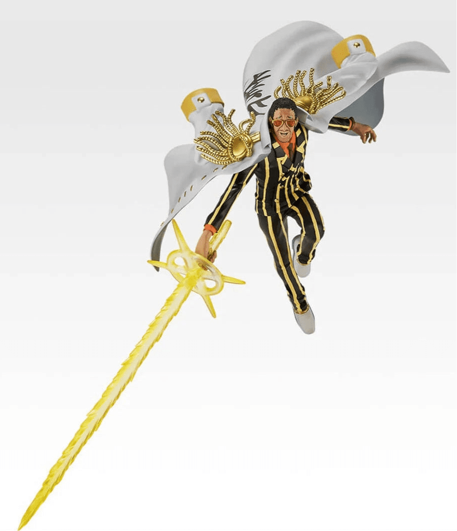 ONE PIECE FIGURA FUTURE ISLAND EGGHEAD FEELINGS FOR YOU BORSALINO PREMIO B PRECINTADA STOCK JAPÓN 5-6 sem.