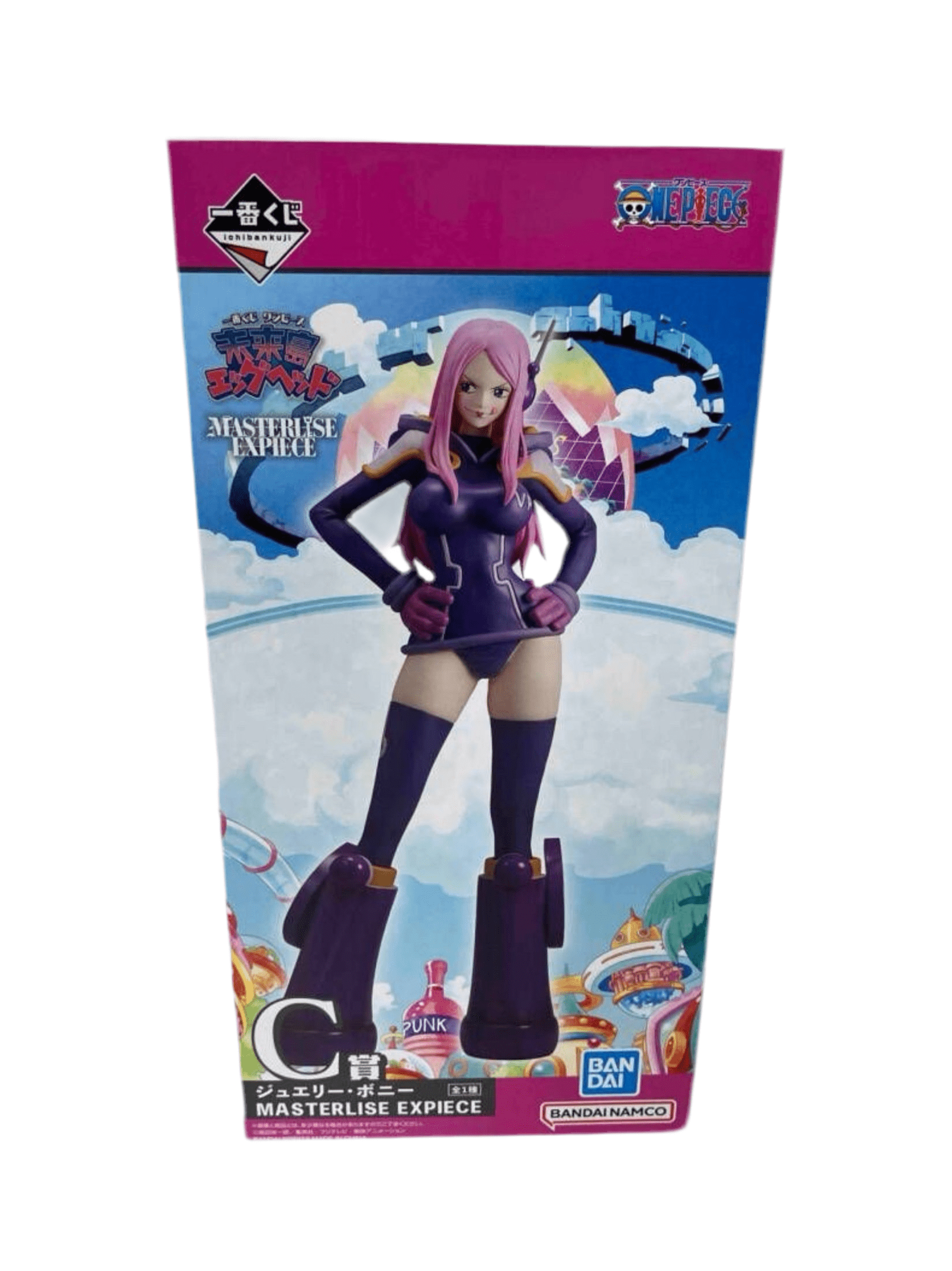 ONE PIECE FIGURA FUTURE ISLAND EGGHEAD PREMIO C JEWELRY BONNEY MASTERLISE EXPIECE ICHIBAN KUJI PRECINTADA PREVENTA 3-4 sem.