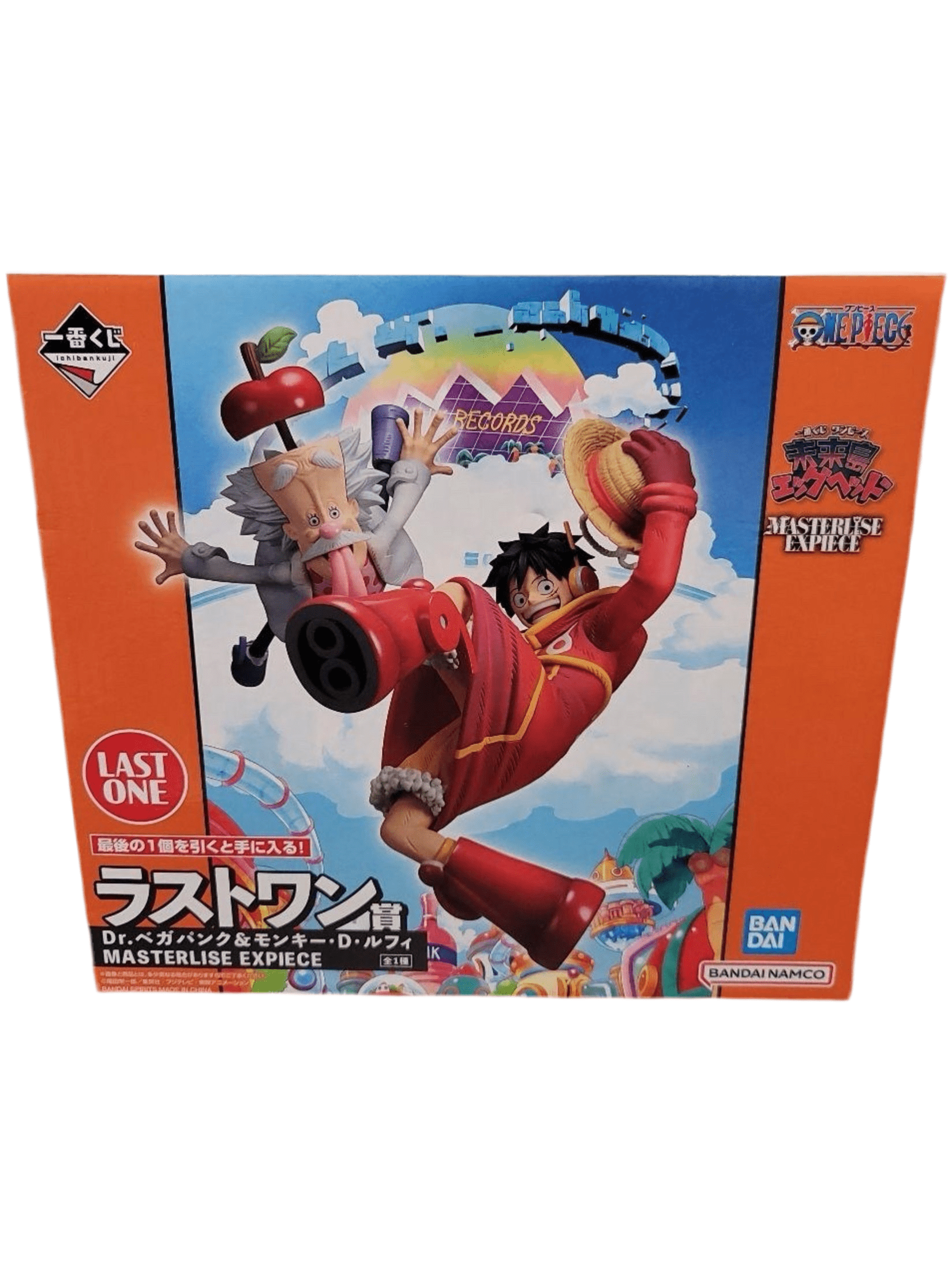 ONE PIECE FIGURA FUTURE ISLAND EGGHEAD PREMIO LAST ONE MONKEY D. LUFFY MASTERLISE EXPIECE ICHIBAN KUJI PRECINTADA PREVENTA 3-4 sem.