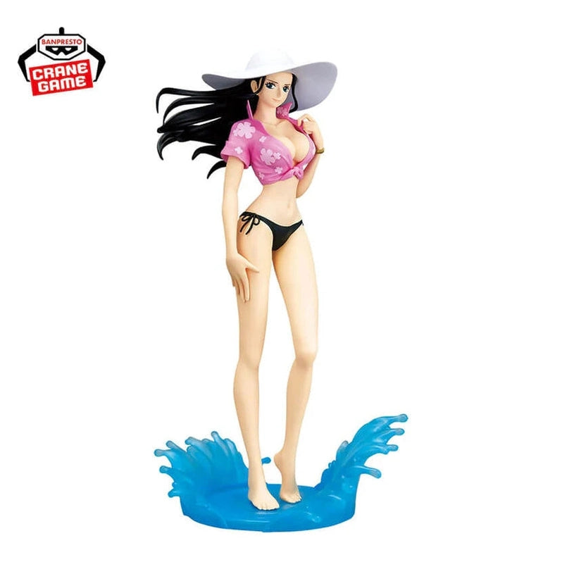 ONE PIECE FIGURA GLITTER&GLAMOURS ROBIN SPLASH STYLE COMO NUEVA