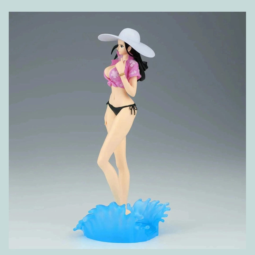 ONE PIECE FIGURA GLITTER&GLAMOURS ROBIN SPLASH STYLE COMO NUEVA