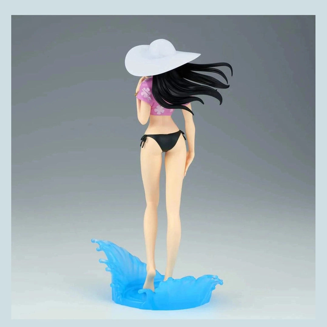 ONE PIECE FIGURA GLITTER&GLAMOURS ROBIN SPLASH STYLE COMO NUEVA