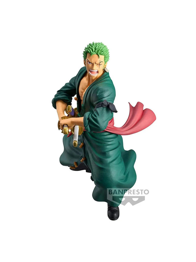 ONE PIECE FIGURA GRANDISTA RORONOA ZORO COMO NUEVA PREVENTA 3-4 sem.