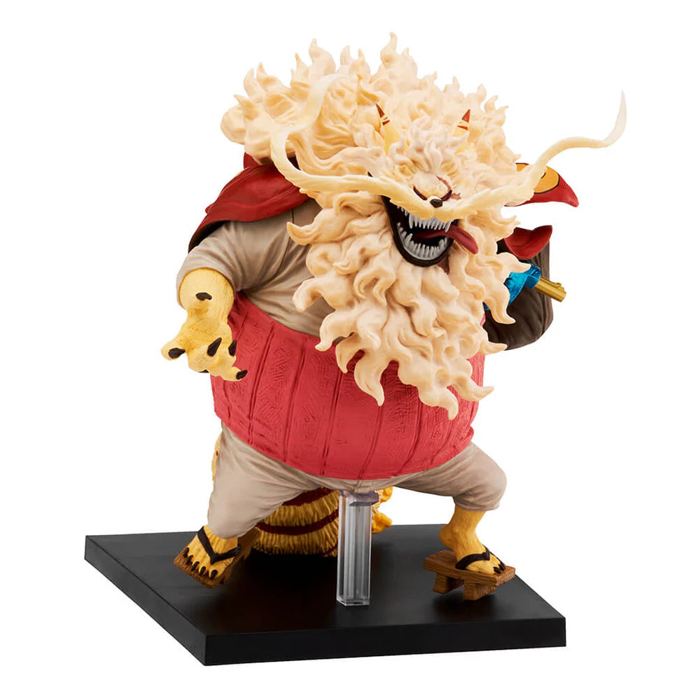 ONE PIECE FIGURA HERE COMES KOZUKI FAMILY! PREMIO C NEKOMAMUSHI ICHIBAN KUJI PRECINTADA PREVENTA 3-4 SEM.