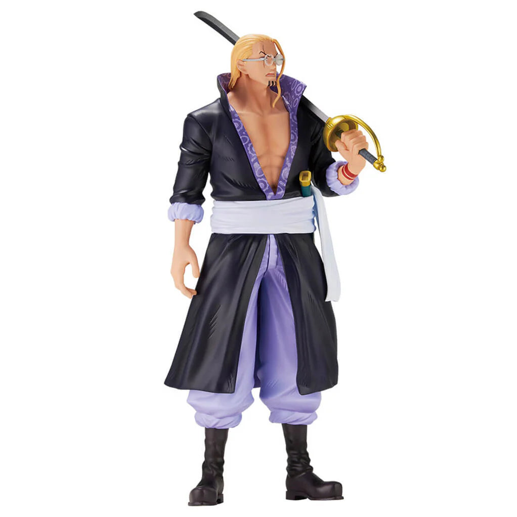 ONE PIECE FIGURA ICHIBAN KUJI LEGENDARY PIRATES SILVERS RAYLEIGH MASTERLISE EXPIECE PREMIO B PRECINTADA PREVENTA 3-4 sem.