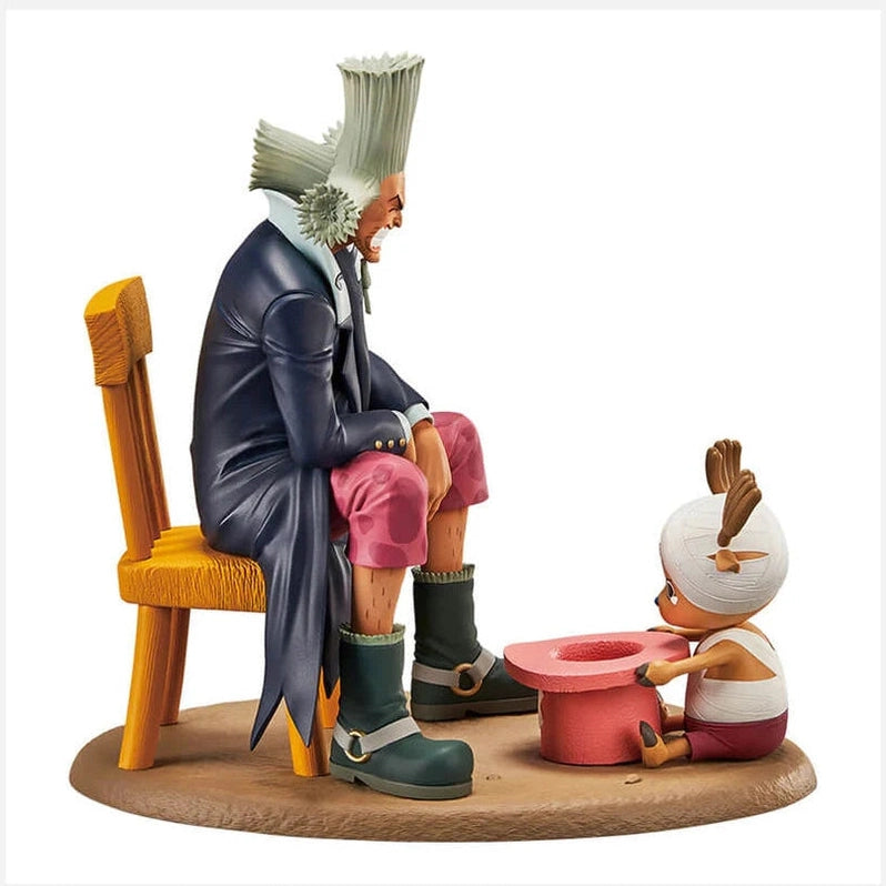 ONE PIECE FIGURA ICHIBAN KUJI REVIBLE MOMENT II CHOPPER & HILULUK PREMIO B PRECINTADA PREVENTA 3-4 sem.