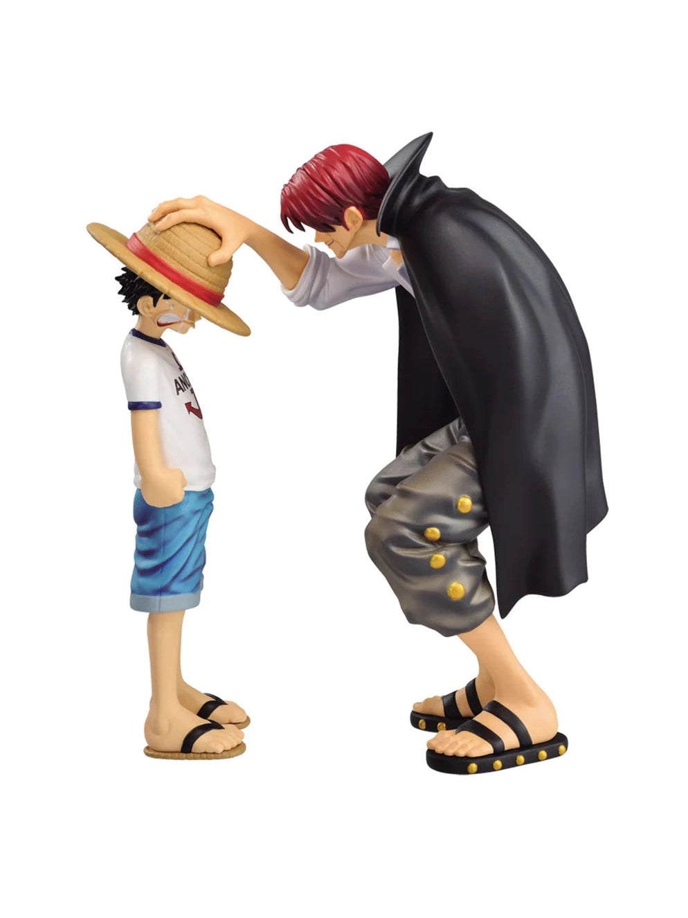 ONE PIECE FIGURA ICHIBAN KUJI REVIBLE MOMENT LUFFY & SHANKS PREMIO A PRECINTADA PREVENTA 3-4 sem.