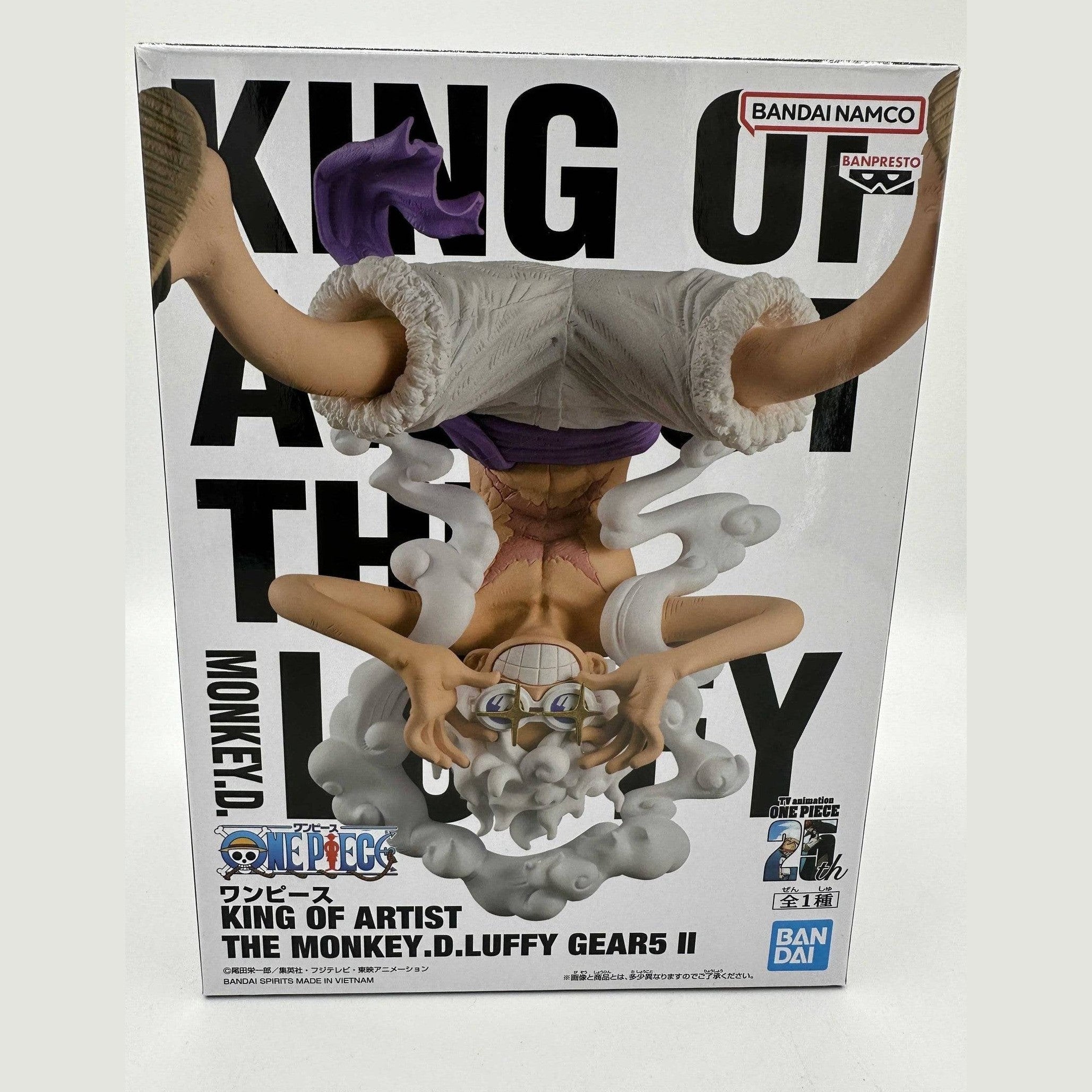 ONE PIECE FIGURA KING OF ARTIST MONKEY D. LUFFY GEAR 5 II COMO NUEVA