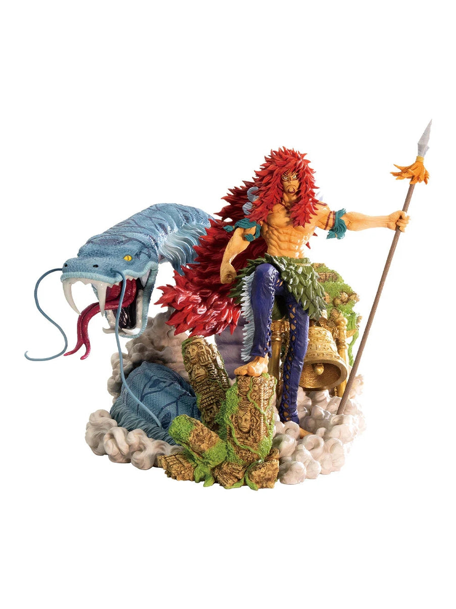 ONE PIECE FIGURA KING SHANDORA’S WARRIOR PREMIO A CALGARA BRUSH COLORING VER. ICHIBAN KUJI PRECINTADA STOCK JAPÓN 5-6 sem.
