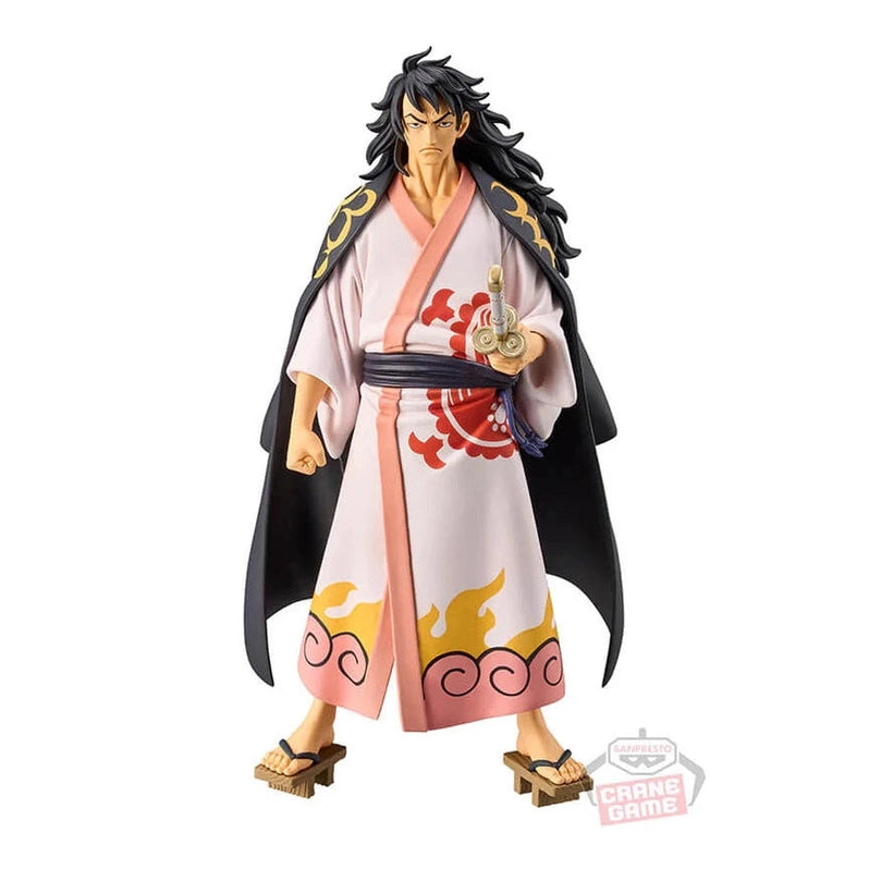 ONE PIECE FIGURA KOZUKI MOMONOSUKE ONE PIECE DXF THE GRANDLINE SERIES EXTRA COMO NUEVA