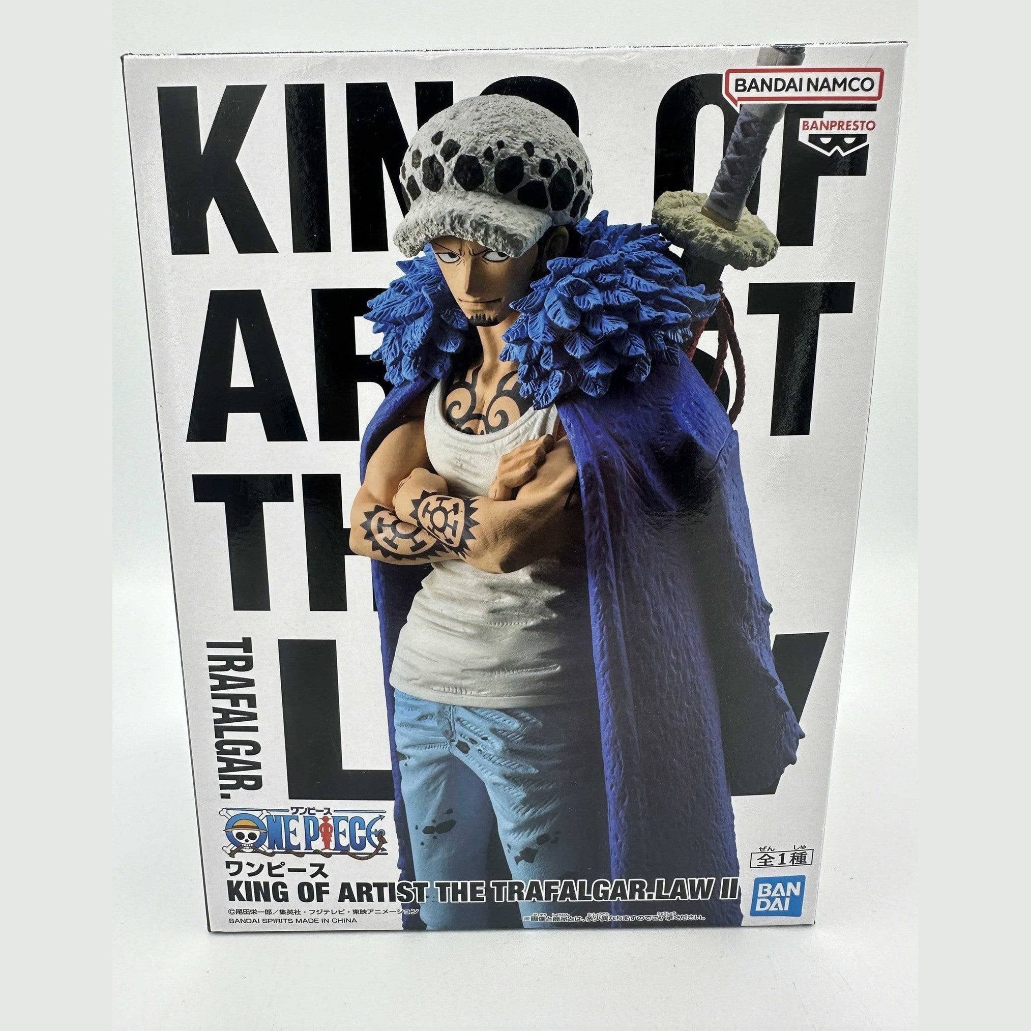 ONE PIECE FIGURA LAW ONE PIECE KING OF ARTIST II COMO NUEVA