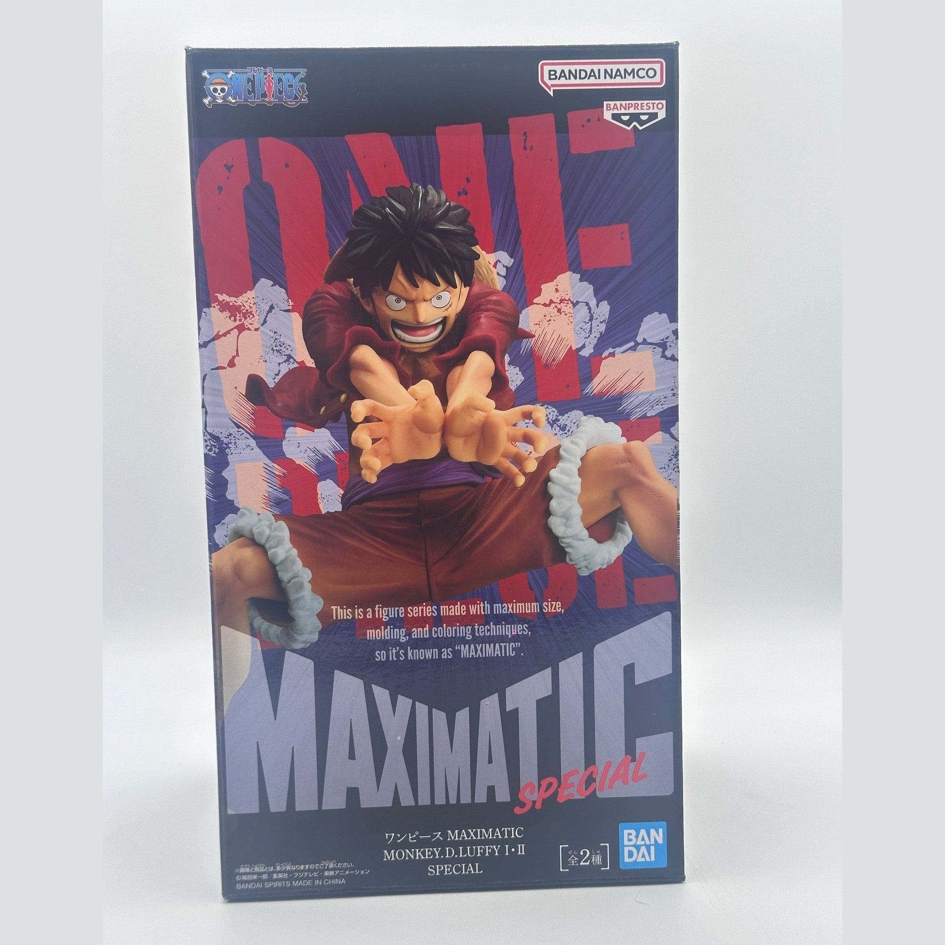 ONE PIECE FIGURA MAXIMATIC SPECIAL MONKEY D. LUFFY COMO NUEVA