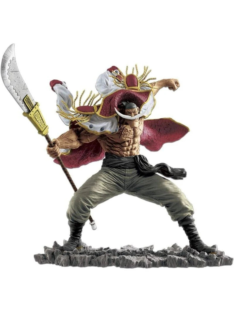 ONE PIECE FIGURA MEMORIAL LOG PREMIO D WHITEBEARD BATTLE ICHIBAN KUJI PRECINTADA STOCK JAPÓN 5-6 sem.