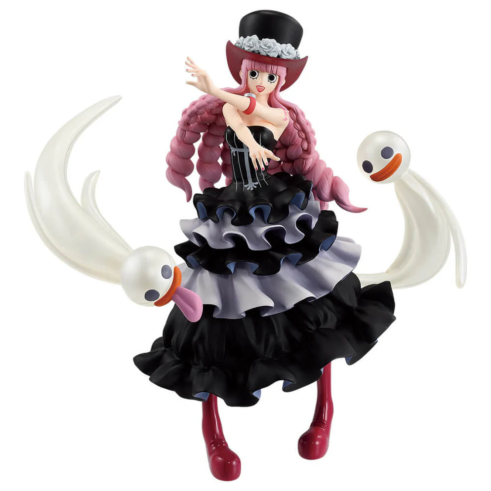 ONE PIECE FIGURA MEMORY OF HEROINES ICHIBAN KUJI PREMIO C PERONA MASTERLISE EXPIECE PRECINTADA PREVENTA 3-4 sem.
